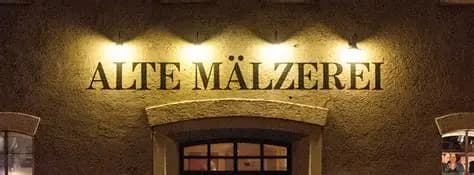 Eingangsschild Alte Maelze Regensburg